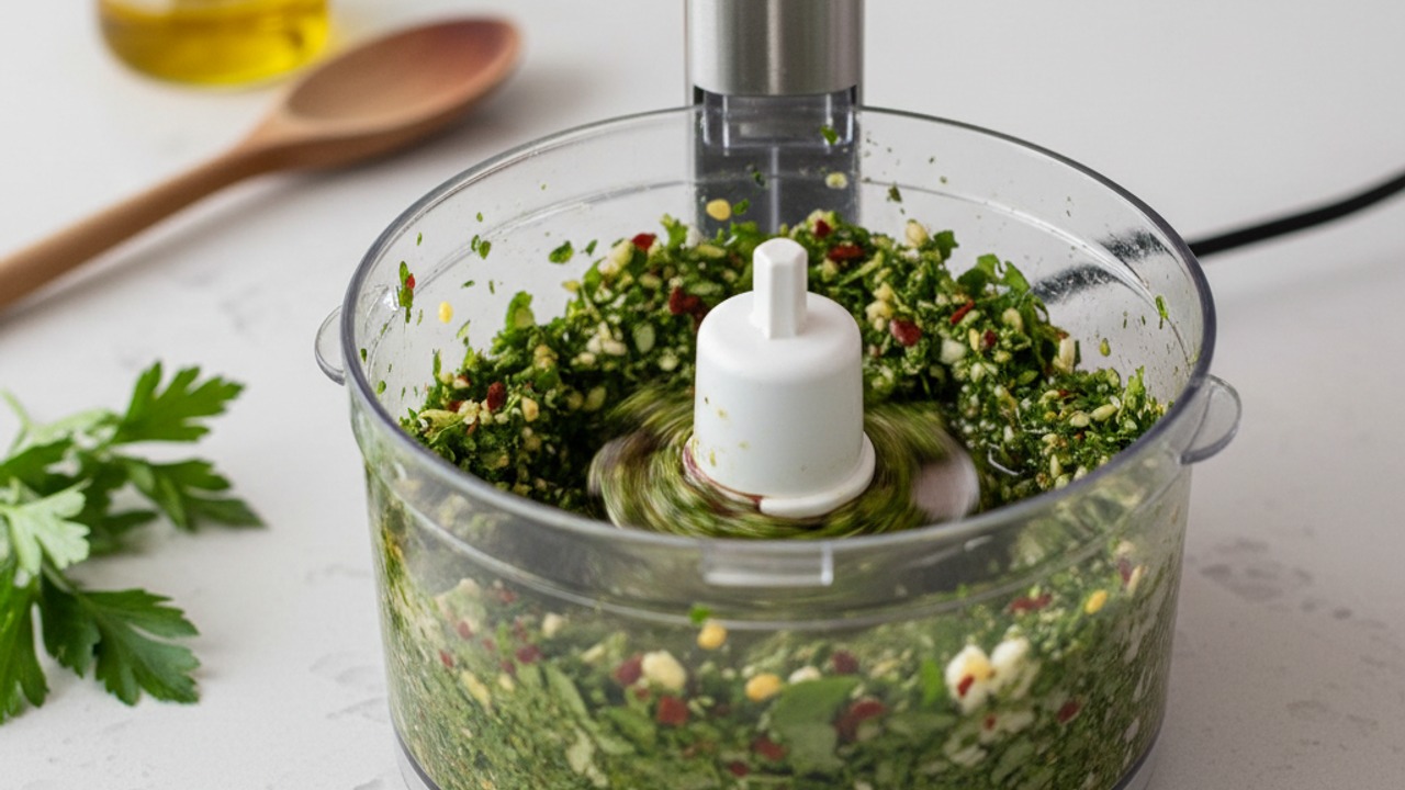 Make the chimichurri