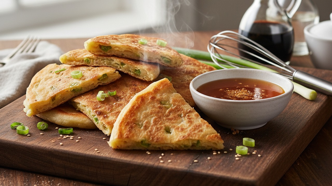 Make dipping sauce and serve