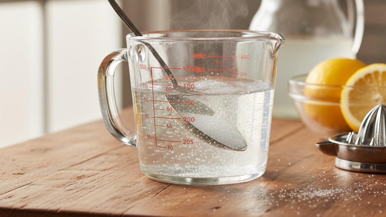 Make simple syrup
