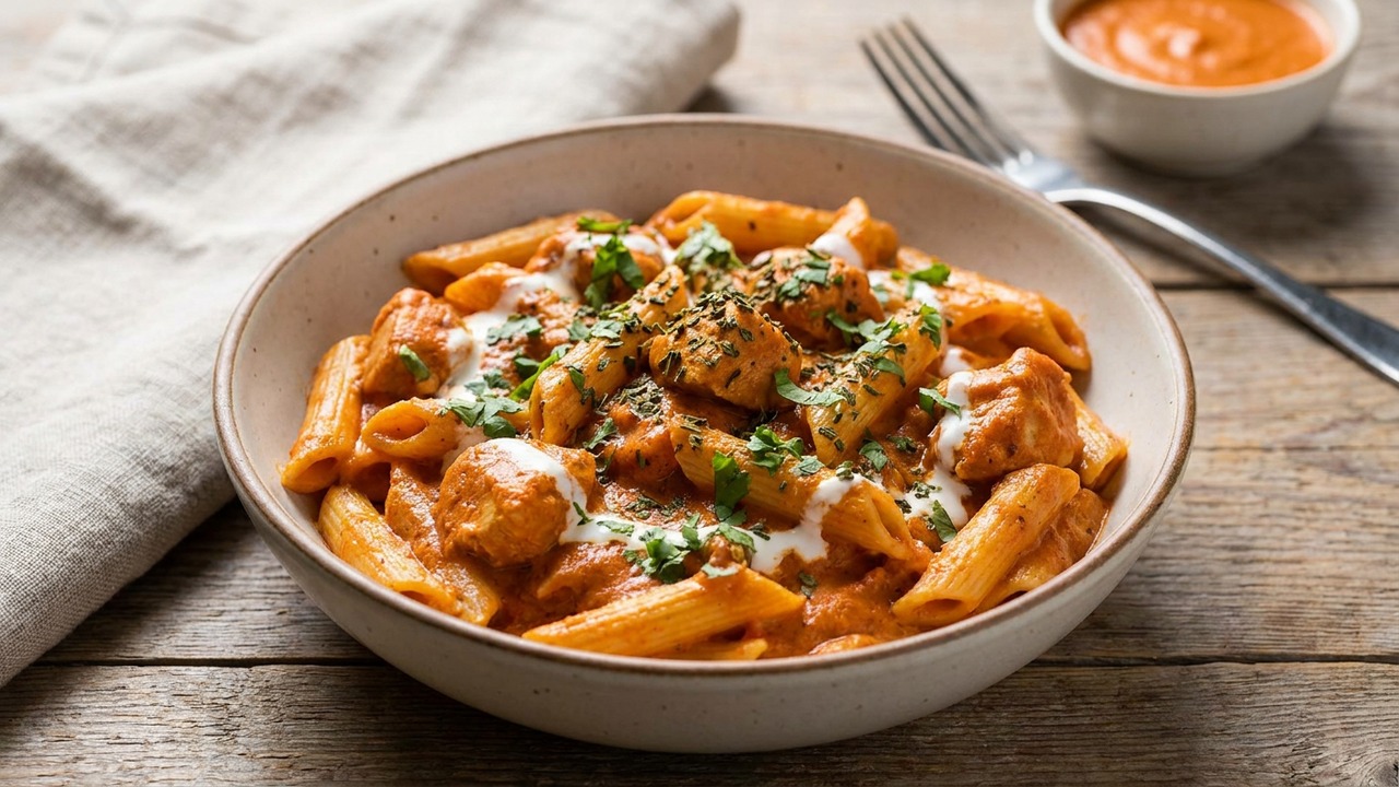 Butter Chicken Pasta