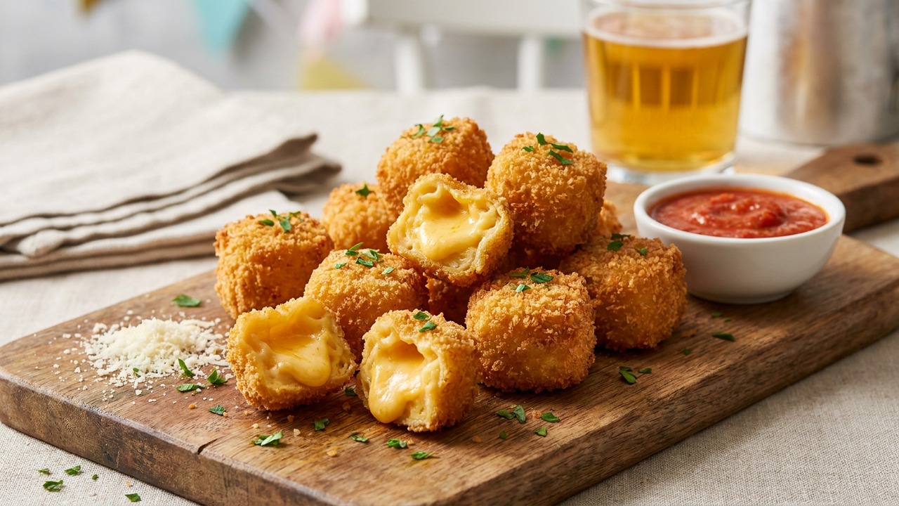 Fried Mac and Cheese Bites
