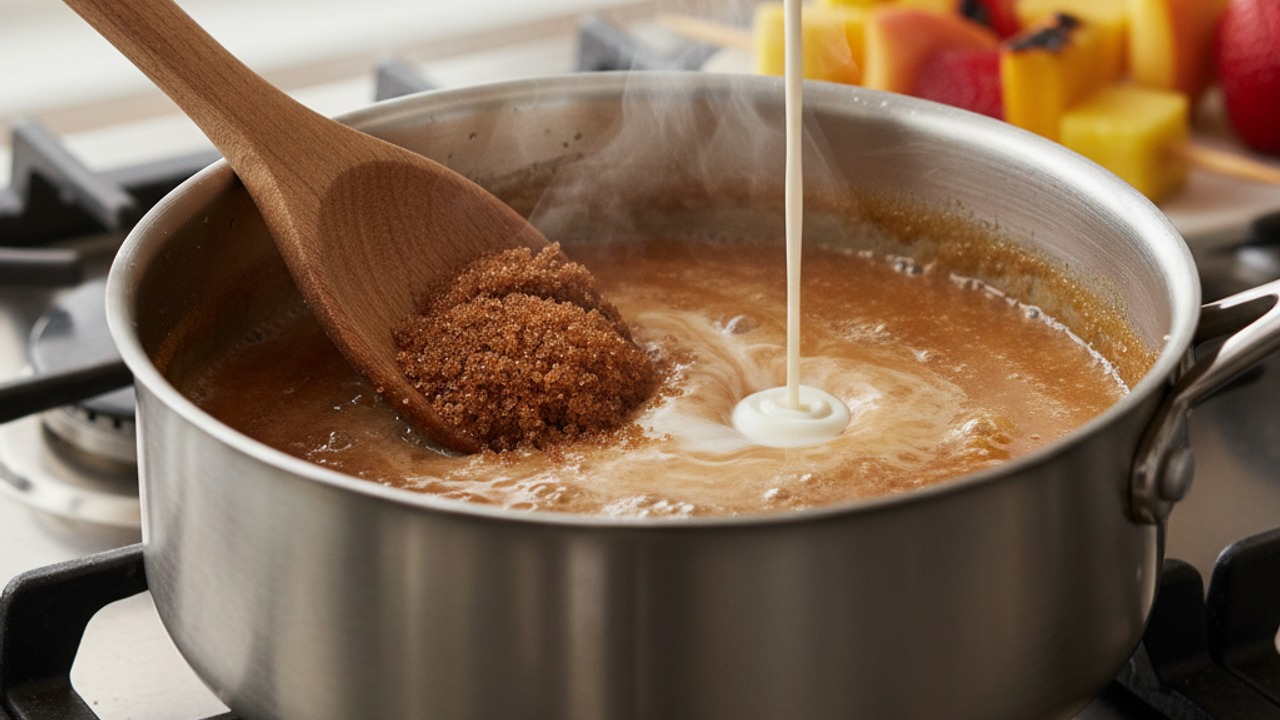 Make the brown-butter caramel