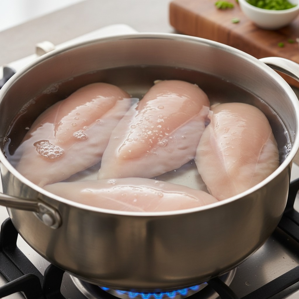 Cook the chicken