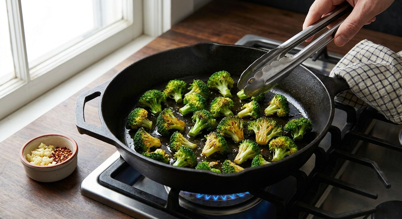 Sear to get golden edges