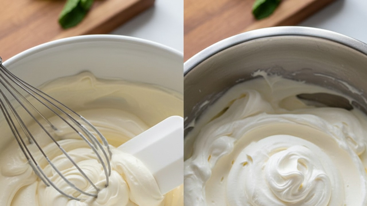 Prepare the creamy base