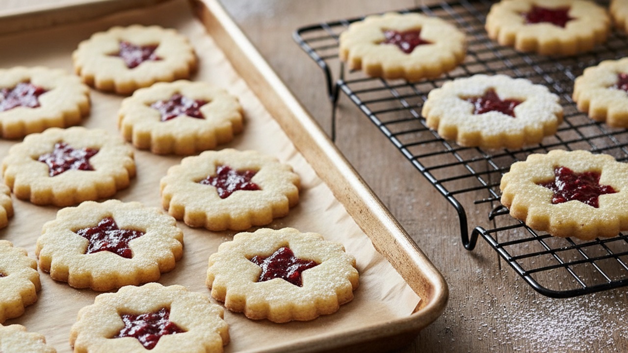 Bake and cool