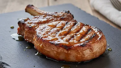 Brown Sugar Syrup Grilled Pork