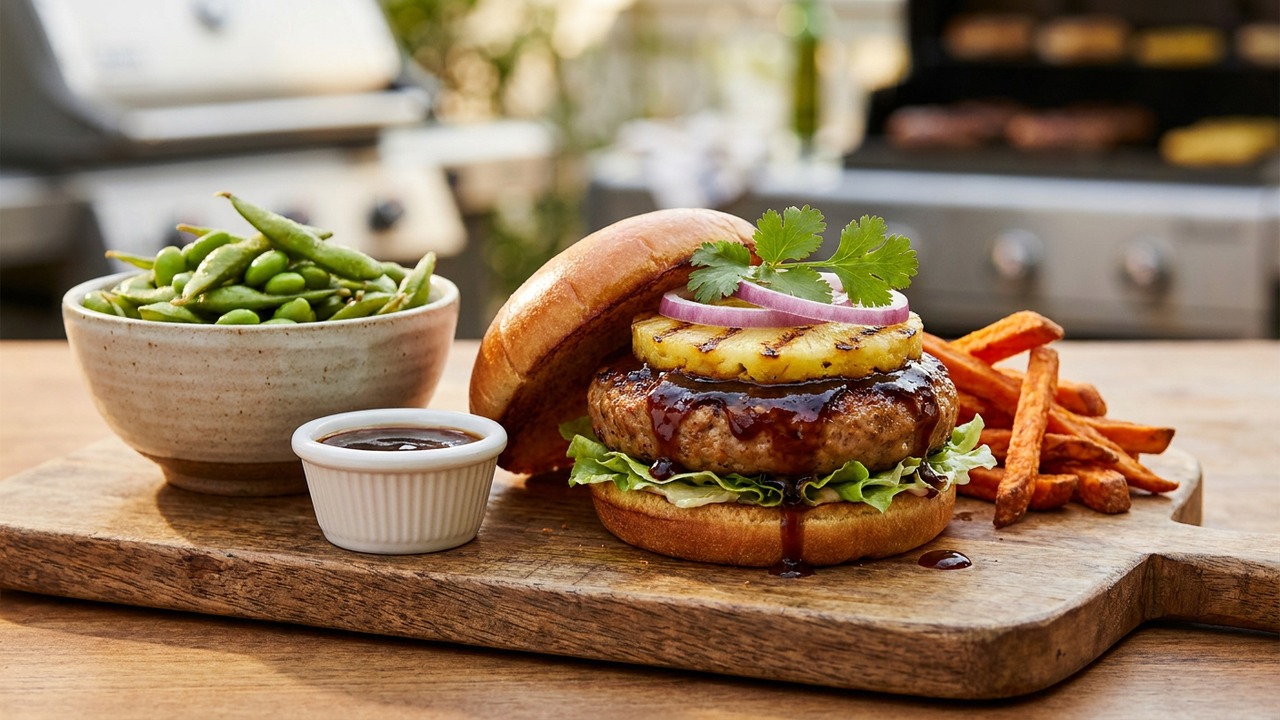 Teriyaki Turkey Burger