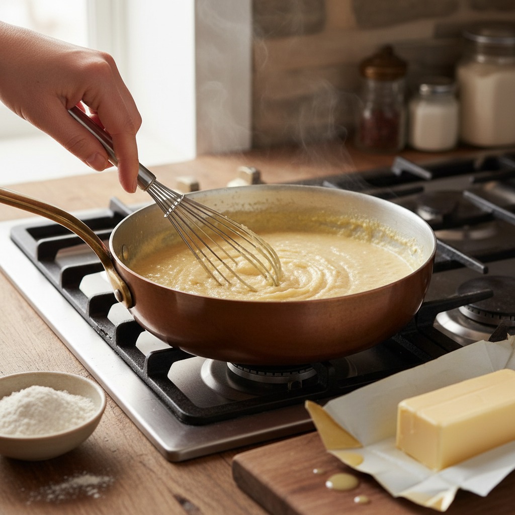 Make a blonde roux