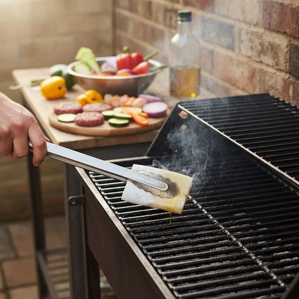 Preheat and oil the grill