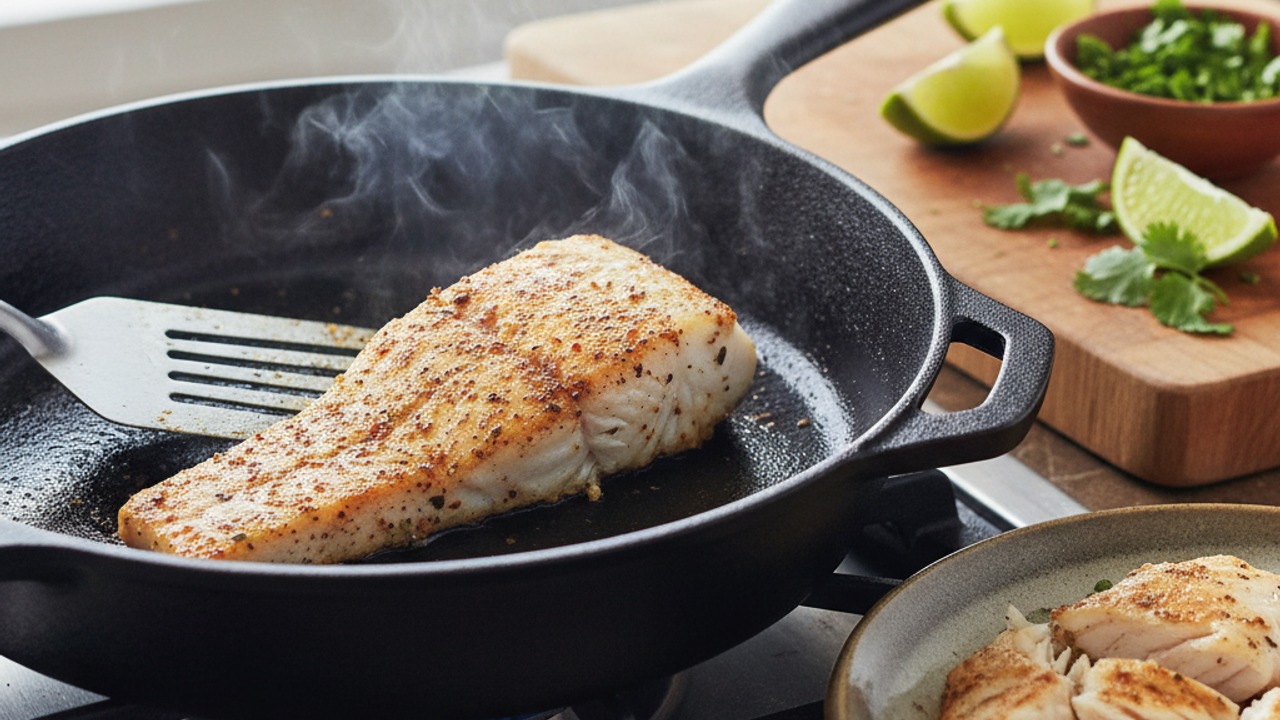 Cook the fish on the stovetop