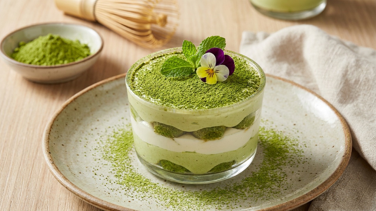 Matcha Tiramisu