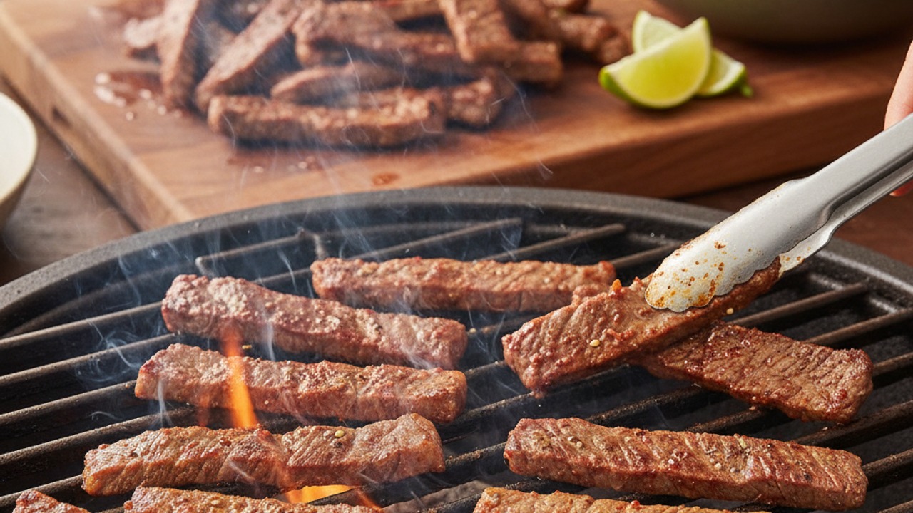 Grill the bulgogi