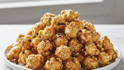 Chai Spiced Popcorn