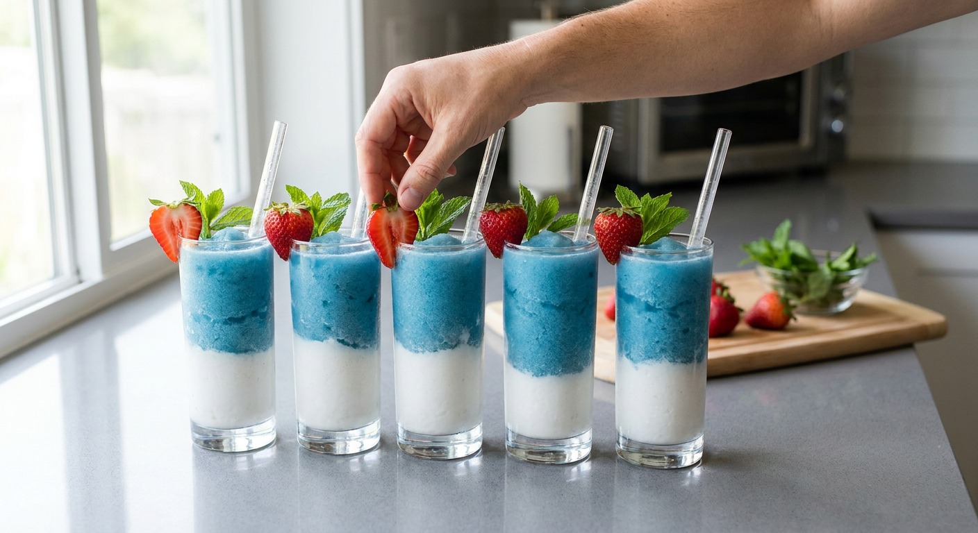 Garnish and serve immediately