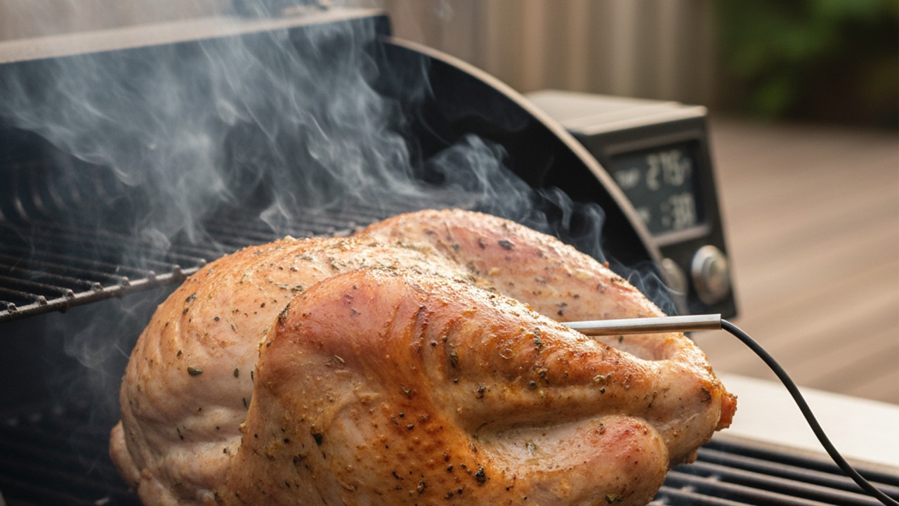 Smoke on the pellet grill