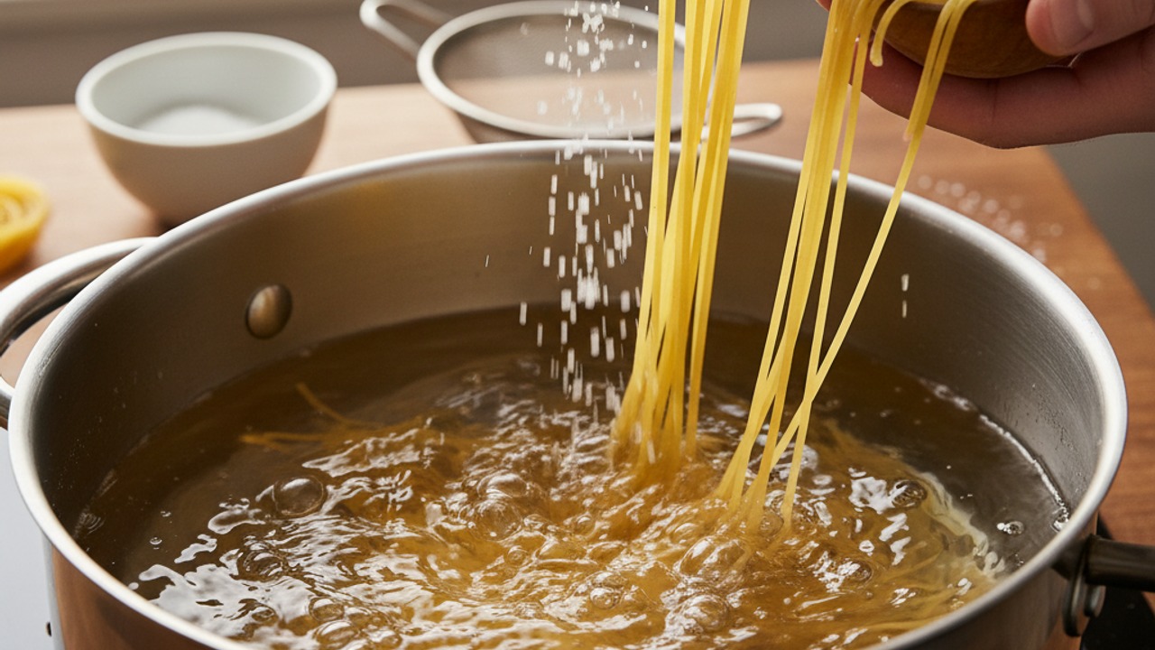 Cook the pasta