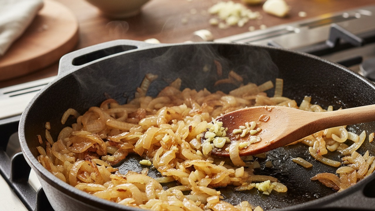 Sauté aromatics