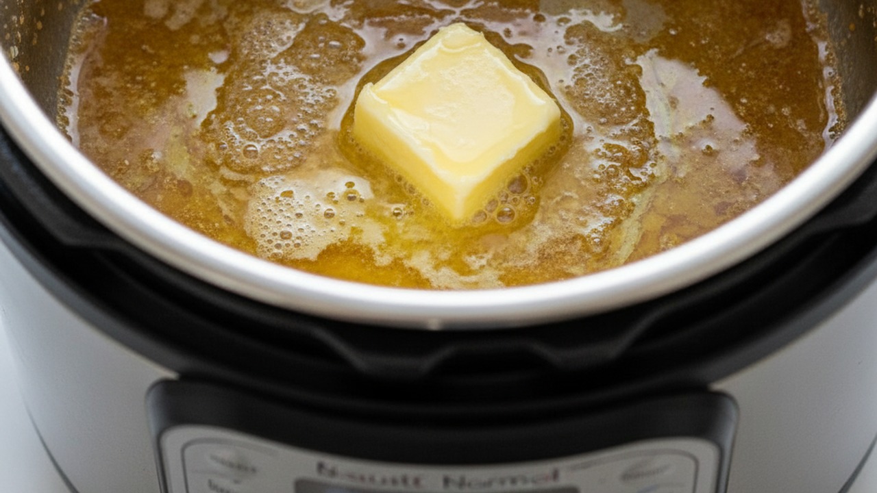 Sauté the butter
