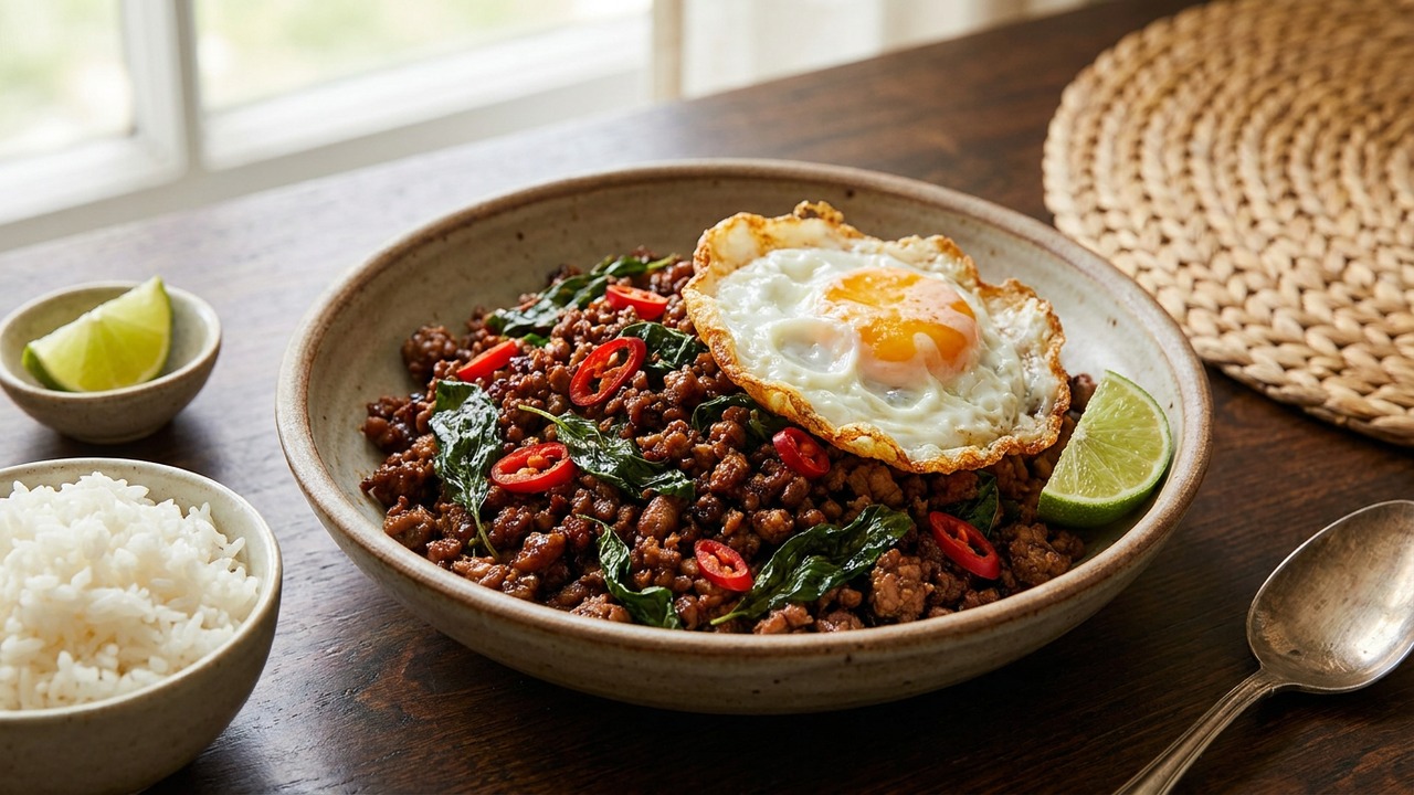 Pad Kra Pao Thai Basil Stir-Fry