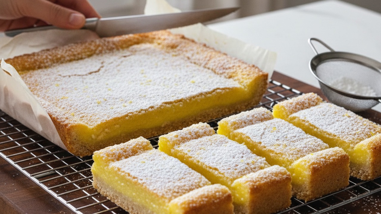 Cool, chill, slice and serve