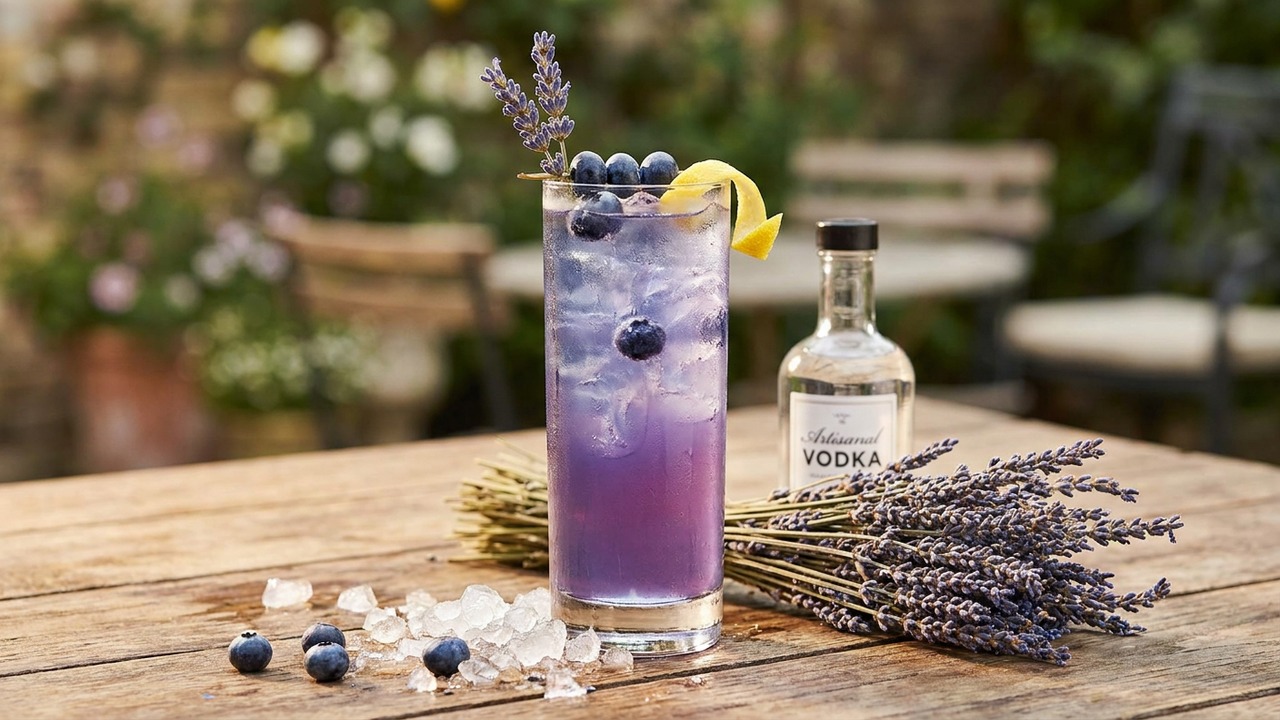 Blueberry Lavender Vodka