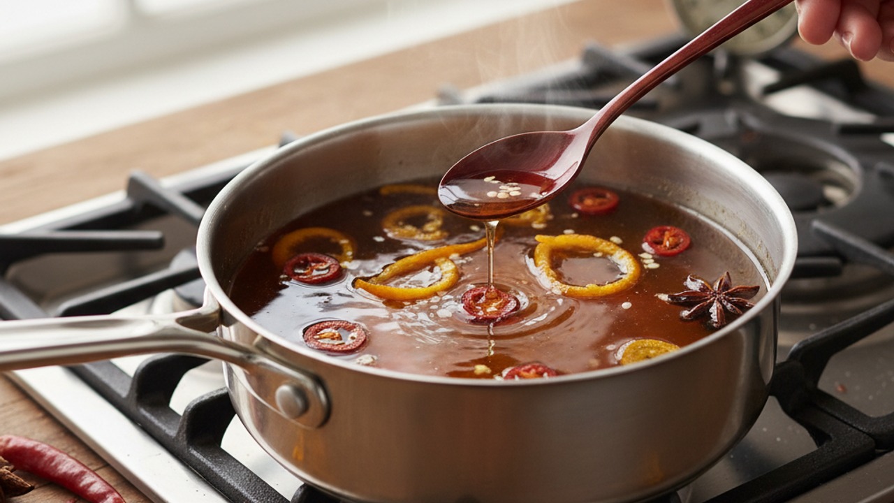 Infuse off heat