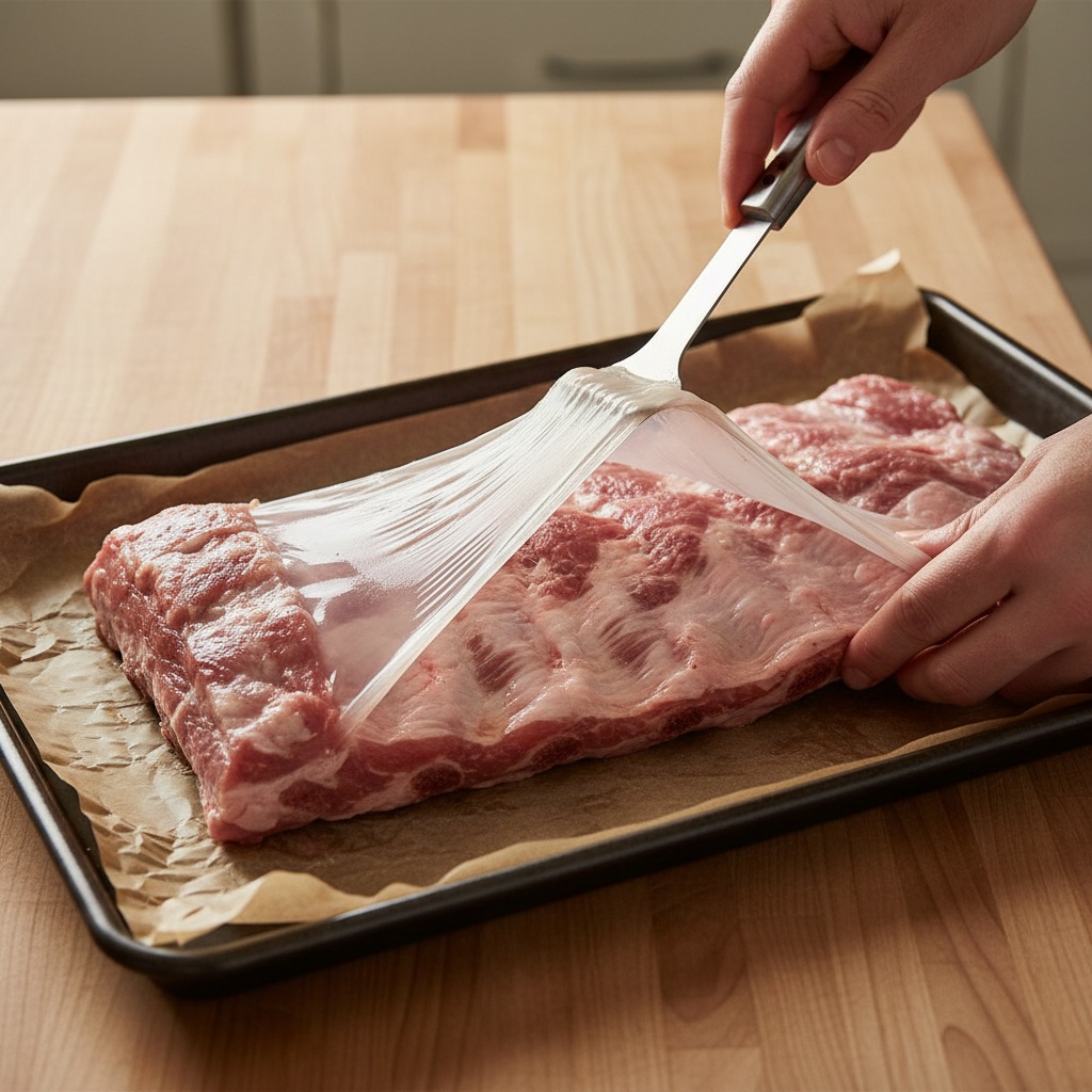 Prep the ribs