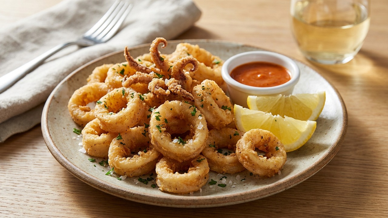 Crispy Fried Calamari