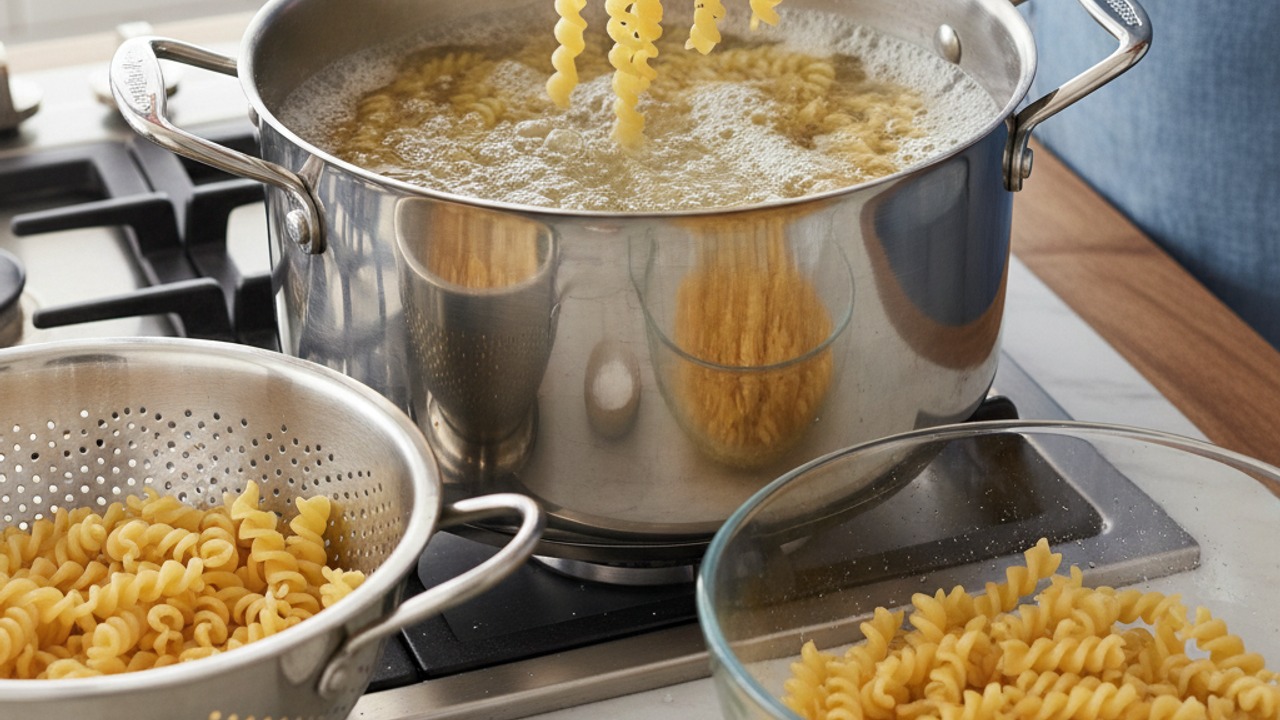 Cook the pasta