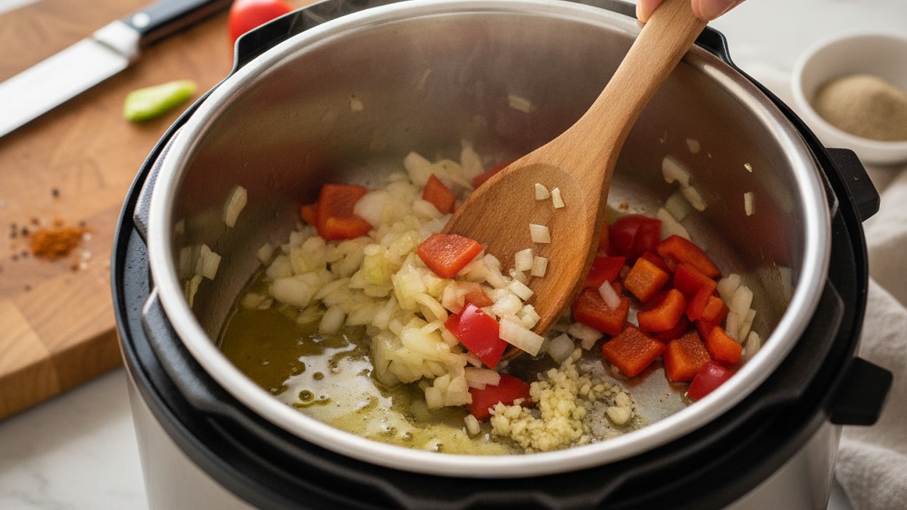 Sauté aromatics