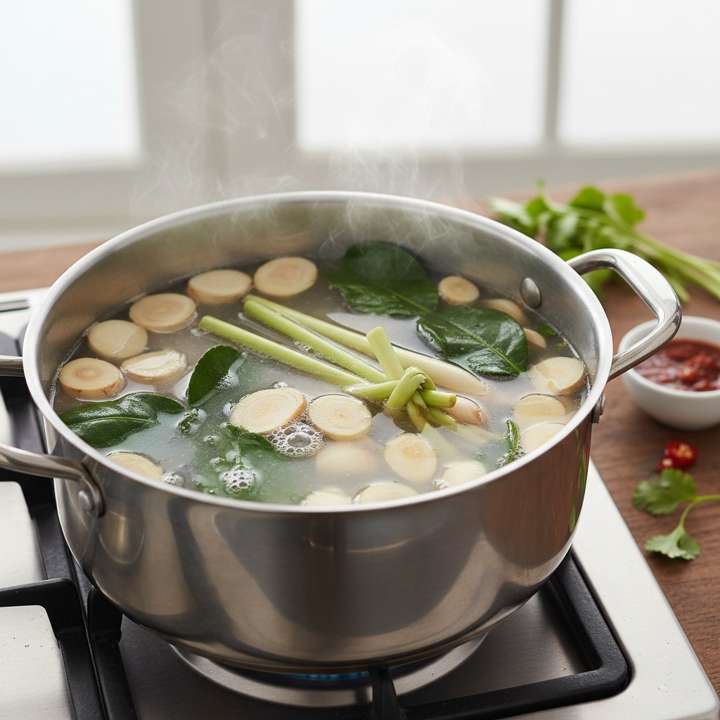 Infuse the stock