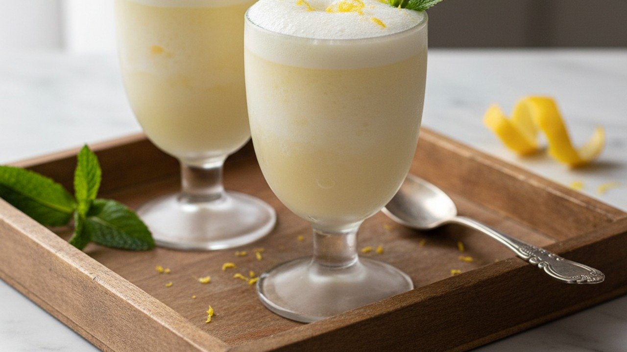 Serve and garnish