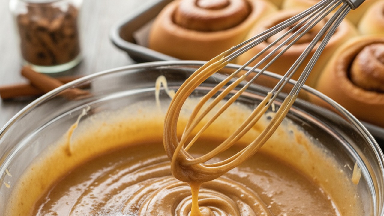 Make the brown butter glaze