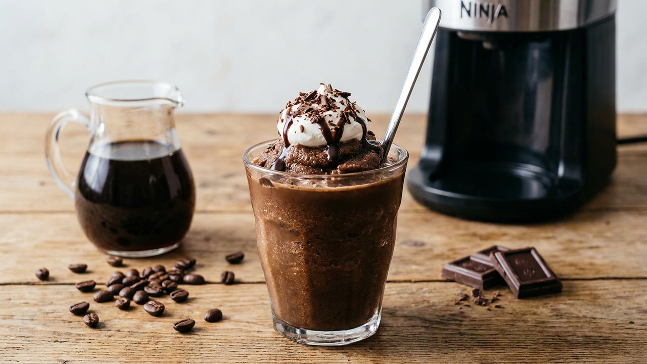 Cold Brew Coffee Slush for Ninja Slushy Maker Mocha Frappe