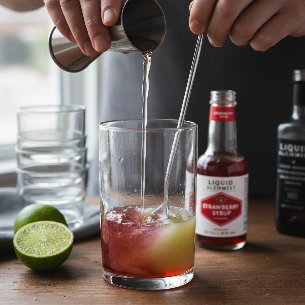 Add the rum