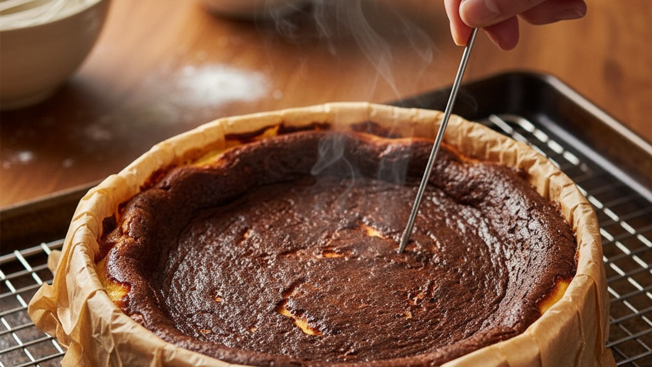 Bake high and brown