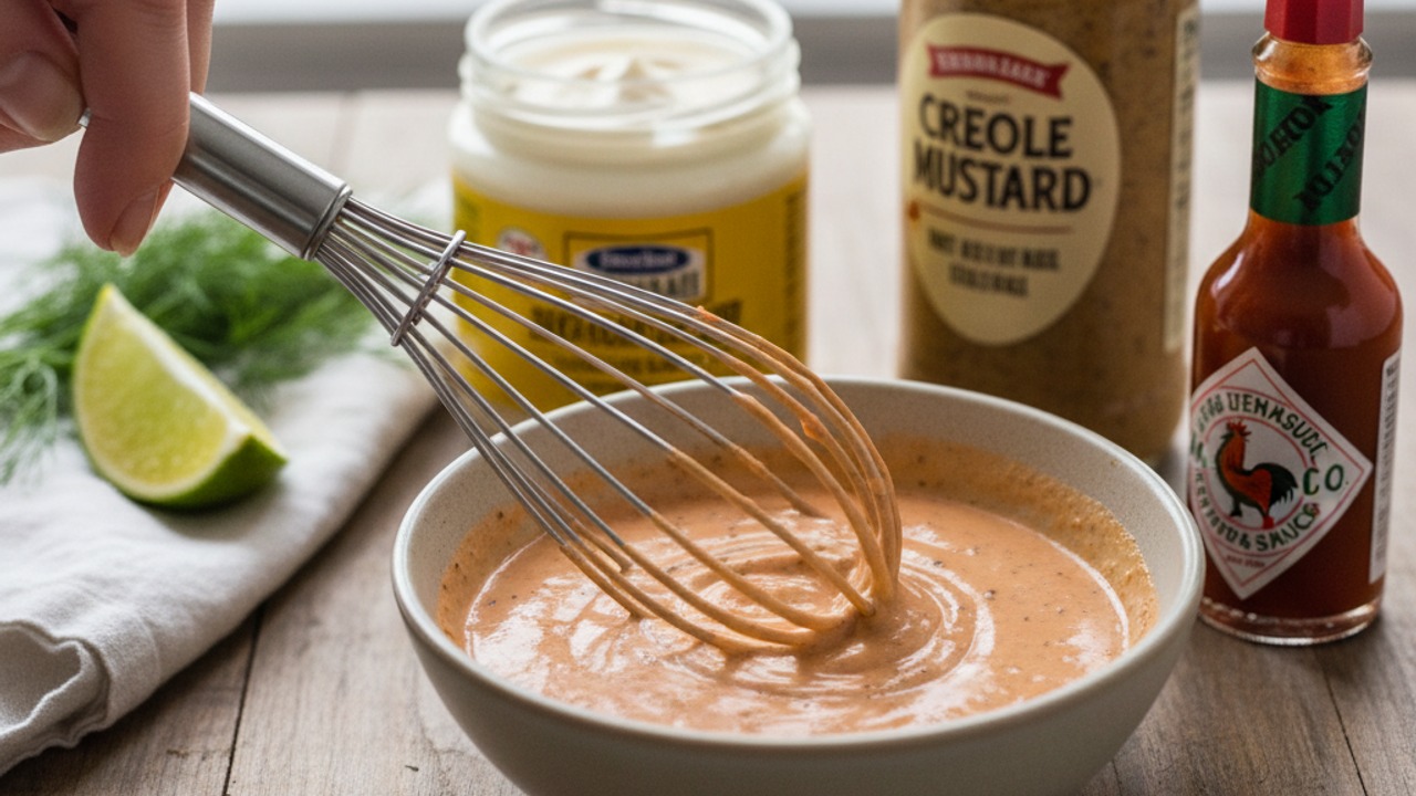 Make the Cajun remoulade