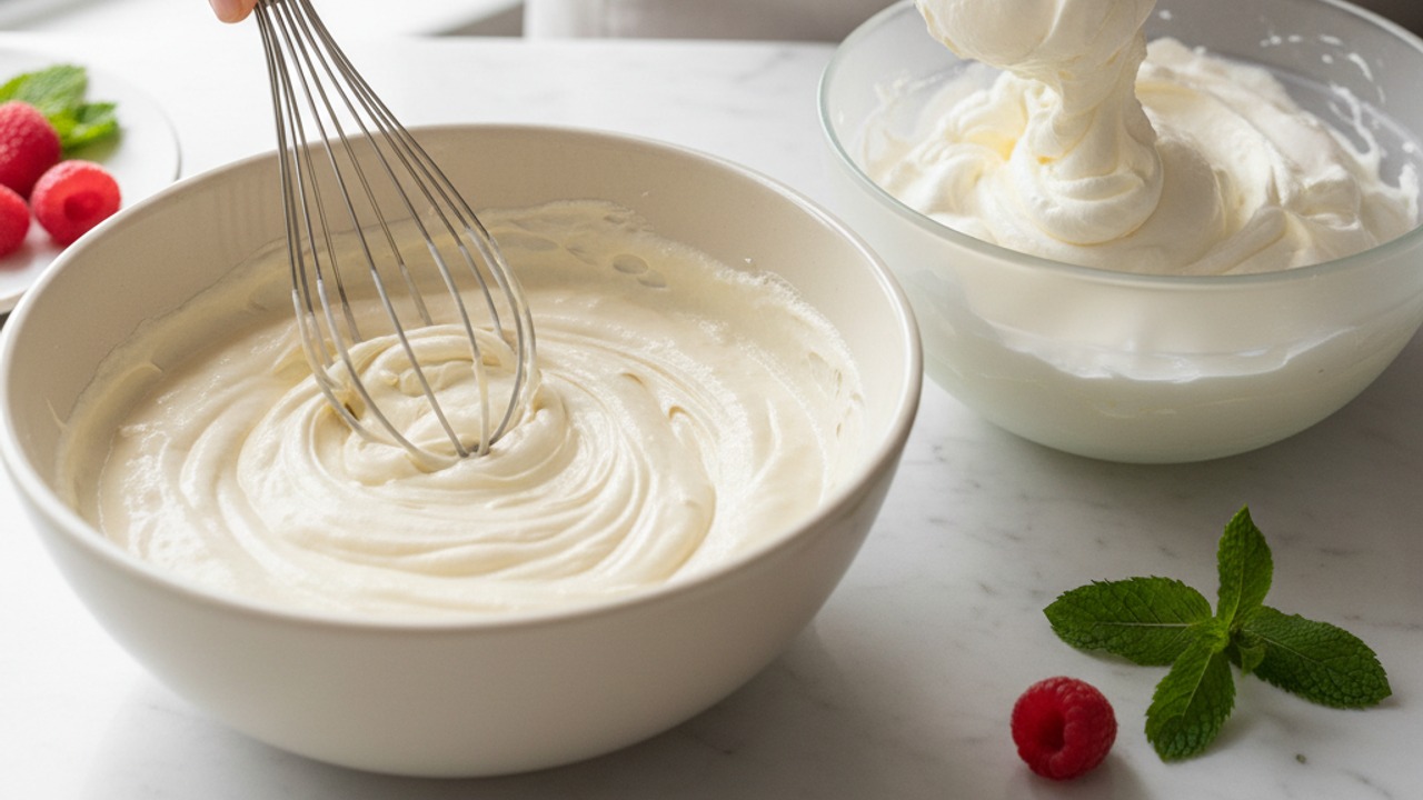 Prepare the mascarpone cream