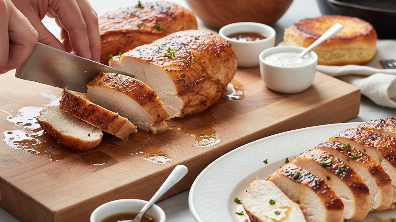 Slice and serve with tips