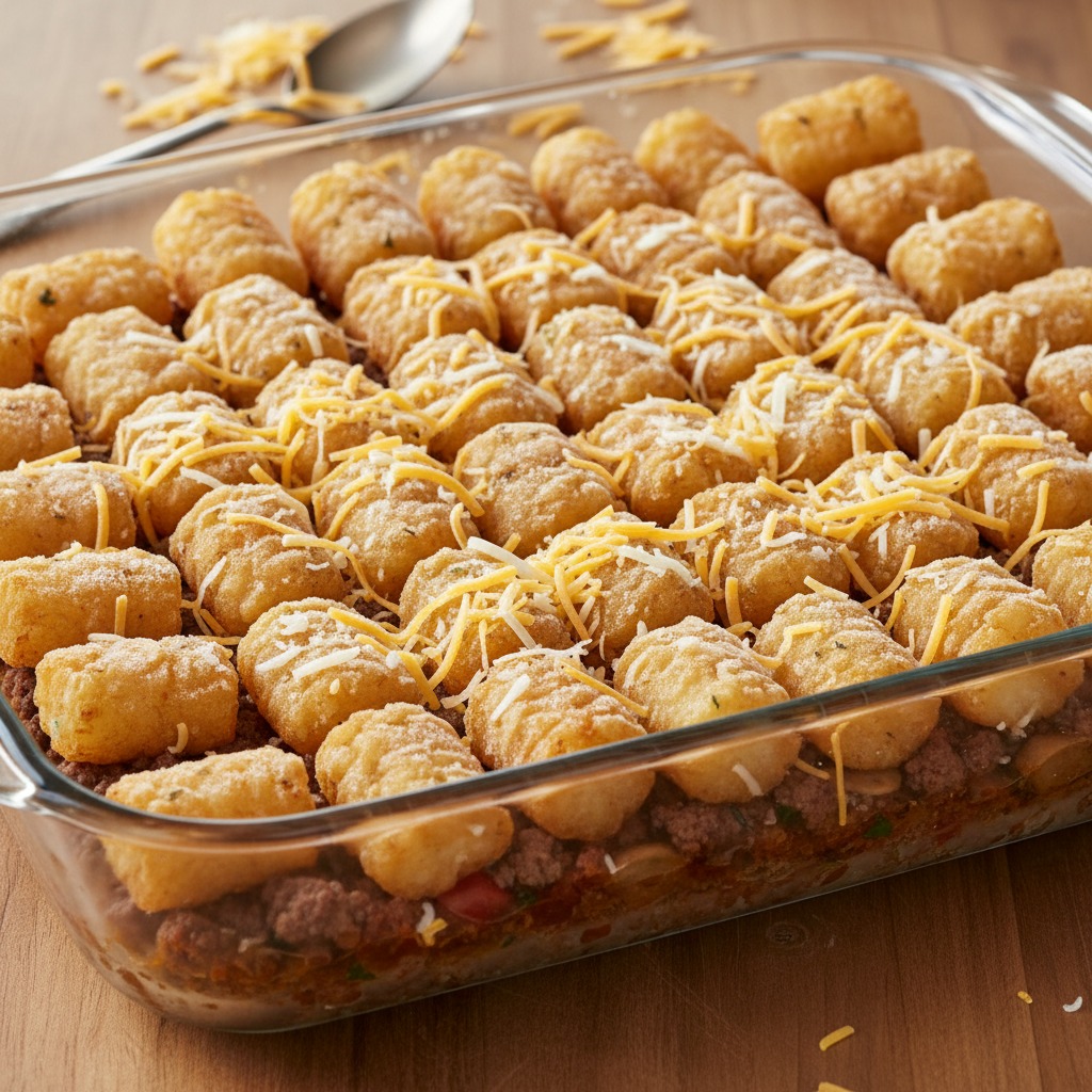 Assemble the hotdish
