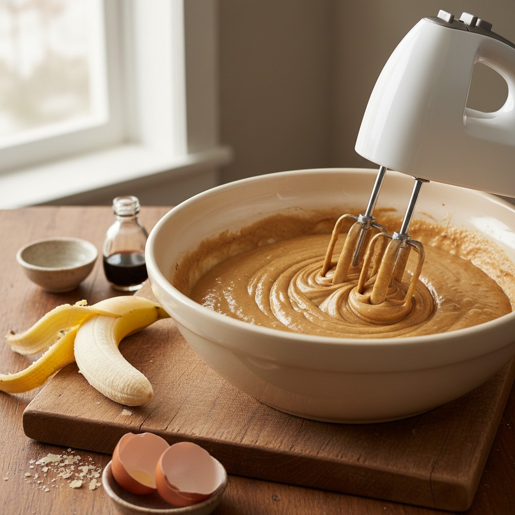 Mix the wet ingredients
