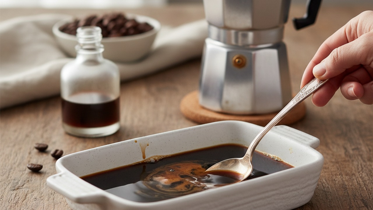 Prepare coffee soak