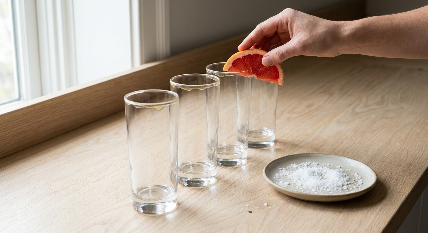 Prep and rim glasses