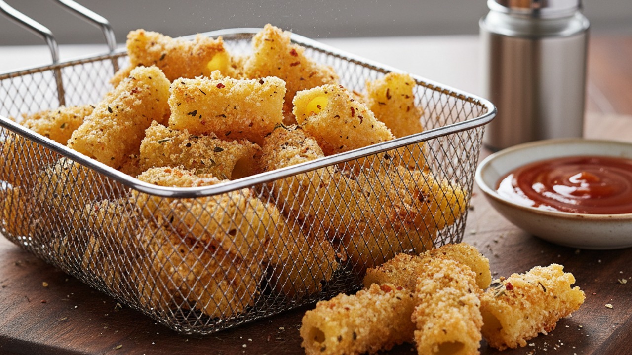 Air-fry until golden and crisp