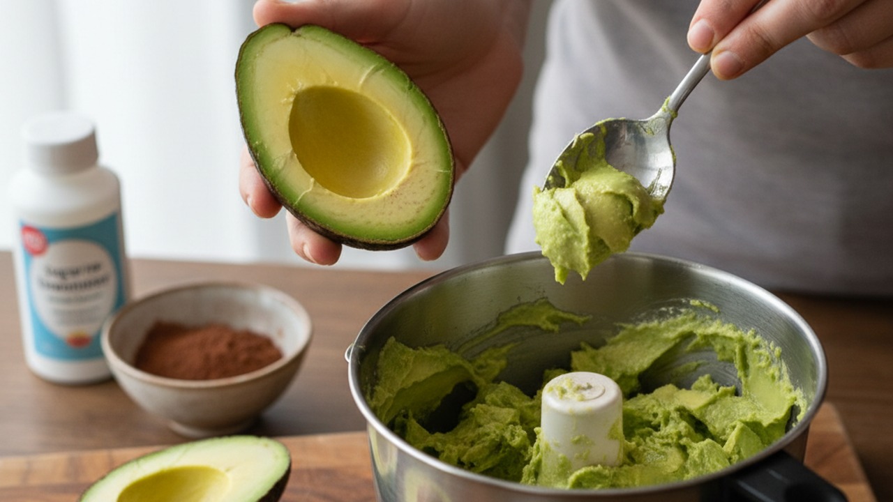 Prepare the avocados