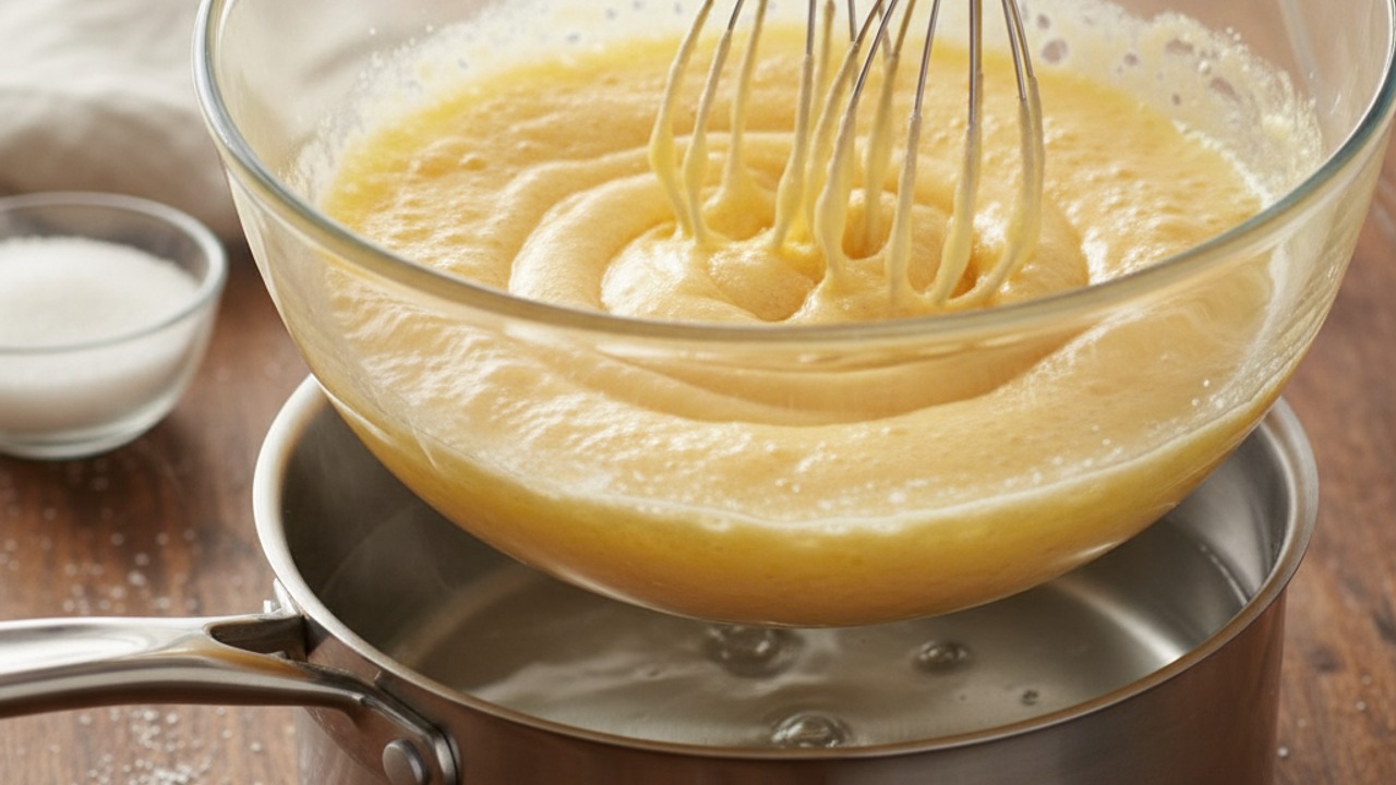 Make the zabaglione base