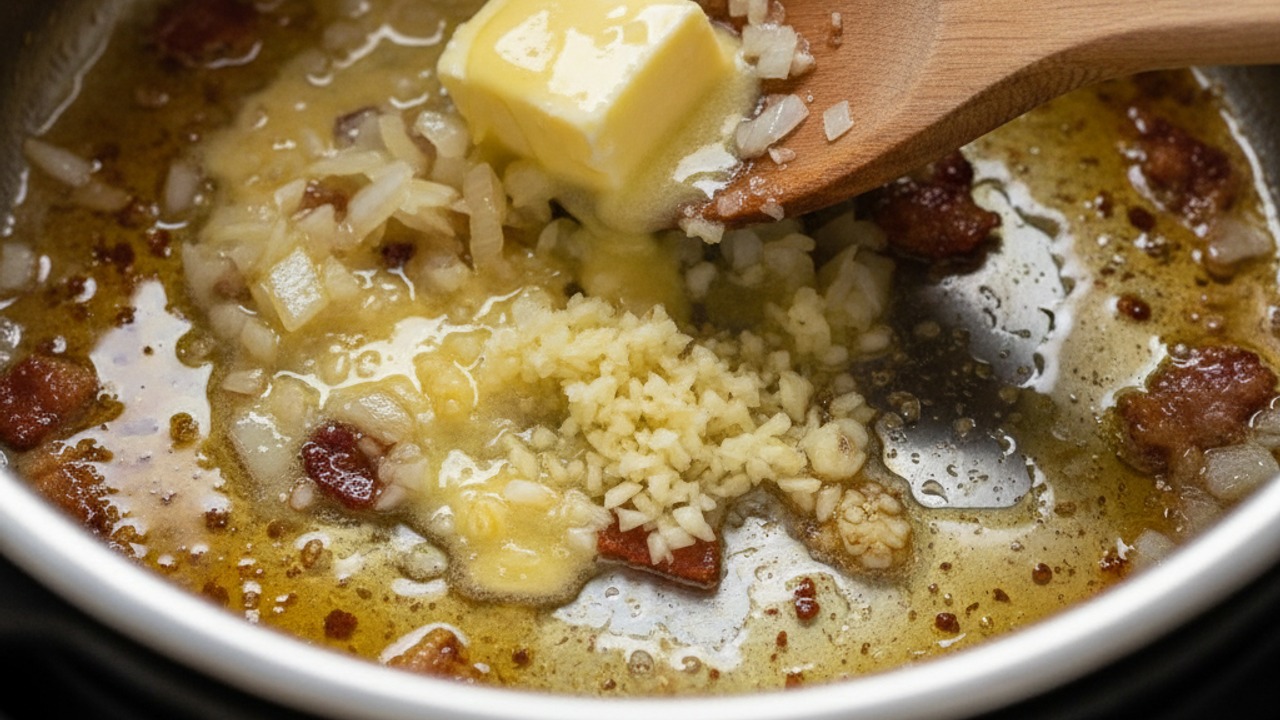 Sauté aromatics