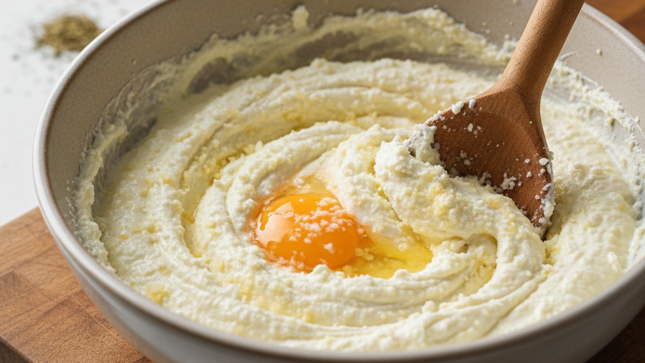 Make the ricotta filling