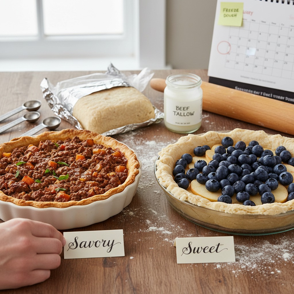 Storage and tips for sweet vs. savory